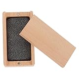 GOOHOCHY 1セット アロマボックス拡香ボックス アロマディフューザー ロック アロマポケットストーン ウッドエッセンシャルオイルディフューザー エッセンシャル オイル パッシブ ディフューザ