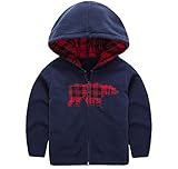 HUAER& SWEATER ベビー・ボーイズ カラー: ブルー