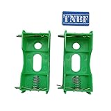 【TNBF】 単一 電池 箱 ボックス 直列 並列 接続 出来ます 配線 コード 一式 バッテリー 充電 でんち ケース 2個 緑