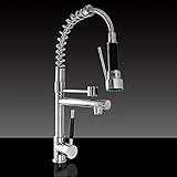 Kitchen sink mixer faucet pull out sparyer tap single handle