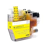 LC411Y イエロー 1本 互換インク 互換品 Brother用 互換インクカートリッジ 純正品併用 LC411-4PK 個包装 大容量 残量表示 ICチップ対応 DCP-J526N J914N J926N-W J926N-B J1800N J528N J928N-W J928N-B MFC-J739DN J904N J739DWN J939DN J939DWN J905N