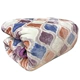 シンプルフレッシュ(Simple Fresh) ブランケット 毛布 シングル 洗える ニューマイヤー モロッカン パープル ポリエステル 140cm×200cm