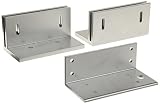 Securitron Z-MM15CL Z to Z Bracket, Clear, 6" [並行輸入品]