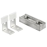 Prime-Line Products N 6664 Bi-Pass Closet Door Guides and Carpet Riser [並行輸入品]