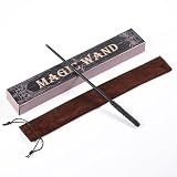 MUMAREN スネイプ 杖 ハリポタ杖 魔法の杖 コスチューム用小物 小道具 忠実に再現 コスプレ 誕生日プレゼント 呪文 マジック 杖ケース 収納袋付き