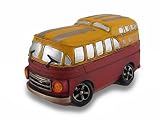 ヴィンテージスタイルvan Statueコインバンク貯金箱 レッド 76153-RED