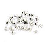 uxcell クイックブロー ガラス管ヒューズ 溶断 6x30mm 4A 250V 20個入り
