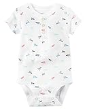 カーターズ Carter's ボディスーツ ロンパース Paper Airplane Bodysuit 6M (61-67cm) [並行輸入品]