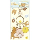 サンエックス(San-X) リラックマ ｢みんなでまんぷくまくまく｣ まんぷくキーホルダー リラックマ＆コリラックマ＆キイロイトリ AB23901 サイズ：H12×W8×D0.8cm