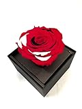 ハンドメイドPreserved Flowerローズ、Never witheredバラ、Upscale Immortal花フレッシュ、バラ、EERNAL Life花for Love Ones、バレンタイ