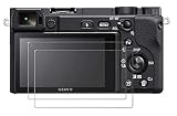 2枚入り SONY ソニー α NEX-7 α NEX-6 α NEX-5 α6000 α6300 α5000 用 表面硬度 9H 0.25mm 国産旭ガラス採用 強化ガラス液晶保護フィルム