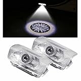 Ltsplay 20系ヴェルファイア カーテシ カーテシライト ドアウェルカムライト カーテシランプ LEDロゴ投影 ヴェルファイア 30系 車用ドアランプ 角度調整機能付き 2個セット for Vellfire Q