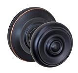 Fusion Hardware D-38-Z2-E-ORB Single Cambridge Dummy Knob with Cambridge Rose Adjustable Backset, Oi