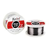 teepaoソリッドコア60 / 40はんだ150 g電気はんだTin Lead束コアはんだはんだワイヤ、Sliverはんだはんだワイヤクラフトワイヤ電気と電子機器DIY作業 0.4mm シルバー 7