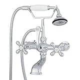 クラシック電話バスルーム壁マウント蛇口 TTC463BRW-2-CP