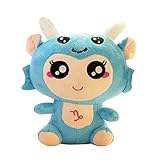 子供のためのFriendsBlueラブリーゾディ枕ソフトタッチ山羊座人形パーフェクトなギフト