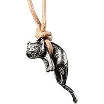 Amazon | [LTG] ネックレス メンズ レディース ネコ 猫