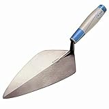 Kraft Tool RO112-10LSH W. Rose Limber Wide London Brick Trowel with ProForm Soft Grip Handle, Standa