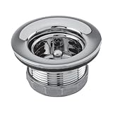 ニューポート真鍮131 2 – 13 / 16 "ソリッド真鍮Midget DuoバスケットStrainer、アンティーク銅
