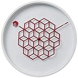 Tangle Clock 壁掛け時計 ハニーレッド CT001