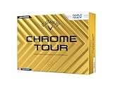 キャロウェイ(Callaway) ゴルフボール CHROME TOUR 24 TRIPLE TRACK 1ダース(12個入り) 4ピース構造 トリプル・トラック ホワイト