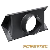 POWERTEC 70152 Router Dust Port, 2-1/2-Inch [並行輸入品]