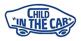 【全16色】人気!チャイルド イン カー ステッカー!Child in car Sticker /車用/シール/ Vinyl/Decal /バイナル/デカール/ステッカー/CIC-1 (青) [並行輸