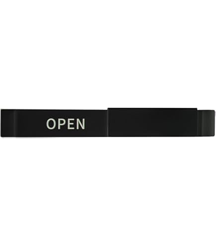 Amazon | オープンクローズサイン Open Close 400x50mm スライド