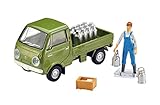 トミーテック (TOMYTEC) トミカリミテッドヴィンテージ 1/64 LV-198a マツダ ポーターキャブ 三方開 緑 フィギュア付 完成品