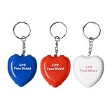 Konmed 5個組 救急　CPR　人工呼吸　蘇生用　ポケットマスク　キーチェーンバッグ付