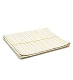 Auggie Twin Flat Sheet, Painted Stripe Fern by Auggie [並行輸入品]