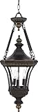 Quoizel DE1490IB Devon 31-Inch x 11-Inch 3 Light Outdoor Hanging Lantern, Imperial Bronze by Quoizel