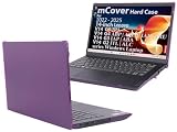mCover ケース 2021-2025 14インチ Lenovo V14 G2 / G3 / G4 / G5 シリーズ Windows ノートPC (180°ヒンジ付き、他のLenovoモデルには適合しません) - パープル