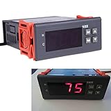 Vuage(TM) センサー付き10A 110Vミニ空気湿度コントローラー細かい湿度計温度計サーモスタット気象ステーションの診断ツール