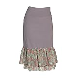 Peekaboo-Chic SKIRT レディース US サイズ: 1X カラー: グレー