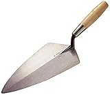 Kraft Tool RO110-11 W. Rose Limber Philadelphia Brick Trowel with 6-Inch Wood Handle, Standard Shank