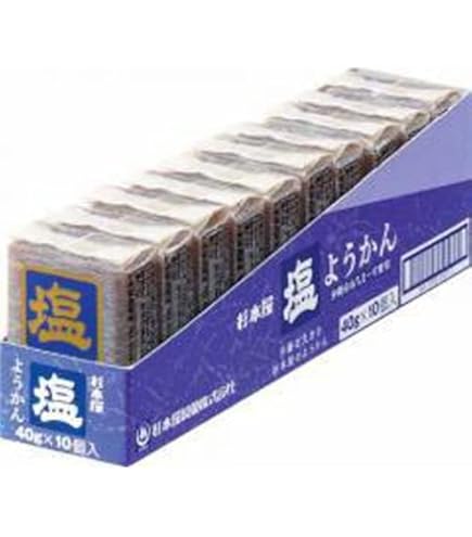 Amazon.co.jp: 杉本屋製菓 ようかん小倉 40g×10個 : 食品・飲料・お酒
