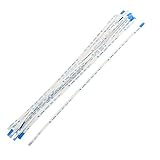 uxcell 柔軟フラットケーブル　データケーブル　20本入 6ピン　ホワイト　Bタイプ