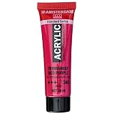 ターレンス アクリル絵具 アムステルダムアクリリックカラー パーマネントレッドパープル AAC20#348 20ｍｌ(6号)