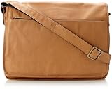 デビッド・キング＆Coの146TノートパソコンメッセンジャーBag-タン