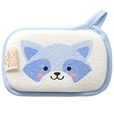 JIOLK ボディスポンジ ベビー シャワースポンジ バスブラシ 子供用 かわいい ベビーコットンバスブラシ ベビーバススポンジ 風呂