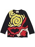 (マイファーストヒステリック) MY FIRST HYSTERIC GALLERY LOSANGELS BIG MINI FACE 長袖Tシャツ 80cm ブラック