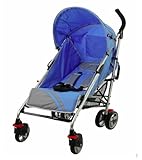 Dream On Me Journey Lightweight Umbrella Stroller, Black/Red by Dream On Me