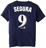 MLB Milwaukee Brewersジェイソン・キプニスJersey Tee ( Navy ) , Large