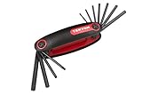 TEKTON 2520 Folding Hex and Star Key Wrench Clip, 11-Piece [並行輸入品]