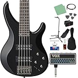 YAMAHA TRBX305 BL 5弦ベース初心者12点セット 【ヘッドホンアンプ付】 アクティブベース ヤマハ