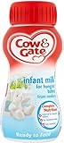 Cow & Gate Infant Milk for Hungrier Babies from Newborn Ready to Feed Stage 2 (200ml) 新生児準備からハングリー赤ち