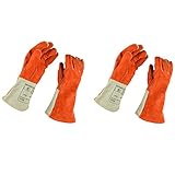 Lovoski L/XL　2サイズ入りセット　電気溶接　手袋　耐摩耗性　高品質