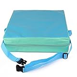 Nice Days（ナイス　ディズ）　ベビーチェアシート 座高を高くする　キッズチェア増加パット　お食事に (青)