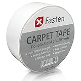 (Xファッスン) XFasten 両面テープ カーペットテープ 2インチ×20ヤード